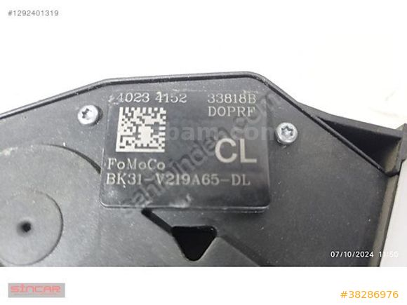 FORD TRANSİT 2013 2024 SOL ÖN KAPI KİLİDİ ÇIKMA BK31-V219A65