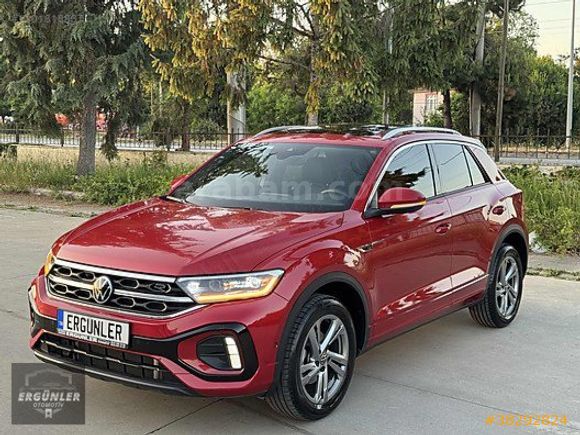 ERGÜNLER OTOMOTİV 1.5 TSİ 2022 T-ROC R LİNE HATASIZ İLK EL