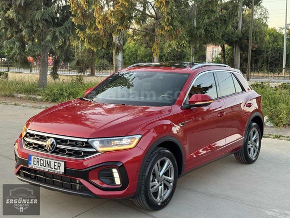 ERGÜNLER OTOMOTİV 1.5 TSİ 2022 T-ROC R LİNE HATASIZ İLK EL