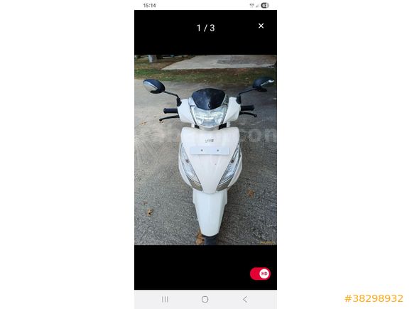 Sahibinden TVS Jupiter 125 2700 km.   0536 438 59 17