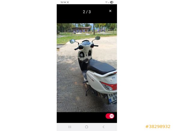 Sahibinden TVS Jupiter 125 2700 km.   0536 438 59 17