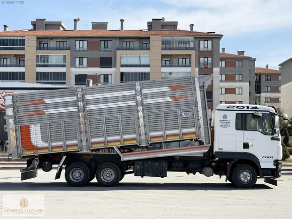 D.SONER OTO'DAN 2014 MAN TGL 12.180 SAÇ DAMPER ORJ.224.000 KM'DE