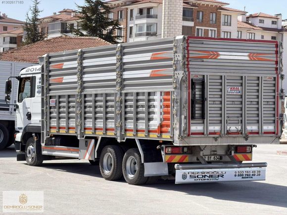 D.SONER OTO'DAN 2014 MAN TGL 12.180 SAÇ DAMPER ORJ.224.000 KM'DE