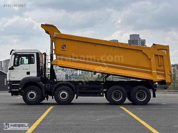 NEŞELİ'DEN *K.K.18 AY TAKSİT* 2016 MAN TGS 41.400 HARDOX+EURO 5