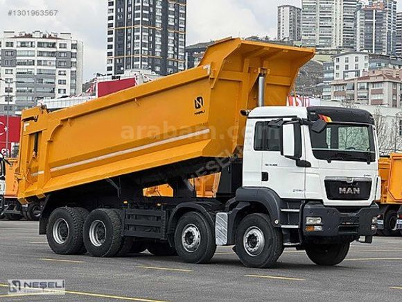 NEŞELİ'DEN *K.K.18 AY TAKSİT* 2016 MAN TGS 41.400 HARDOX+EURO 5
