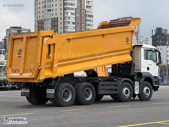 NEŞELİ'DEN *K.K.18 AY TAKSİT* 2016 MAN TGS 41.400 HARDOX+EURO 5