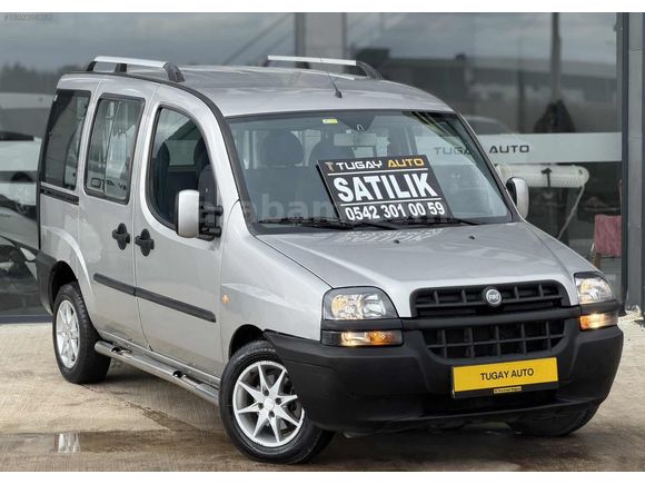 TUGAY AUTO 2004 FİAT DOBLO HATASIZ EMSALSİZ TEMİZLİKTE 1.9 SX