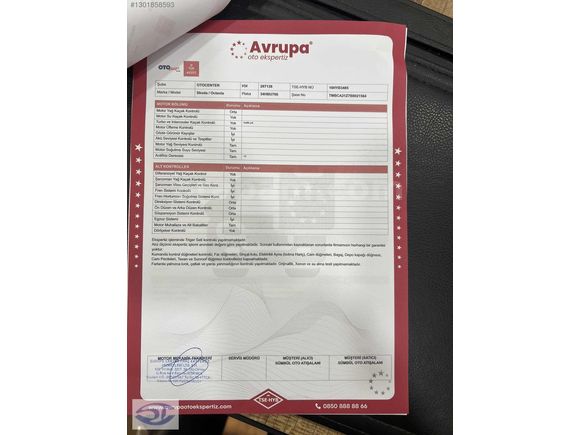 2011 OCTAVİA 1.6 AMBİENTE - BENZİN+LPG - DEĞİŞENİ YOK- 267 000KM