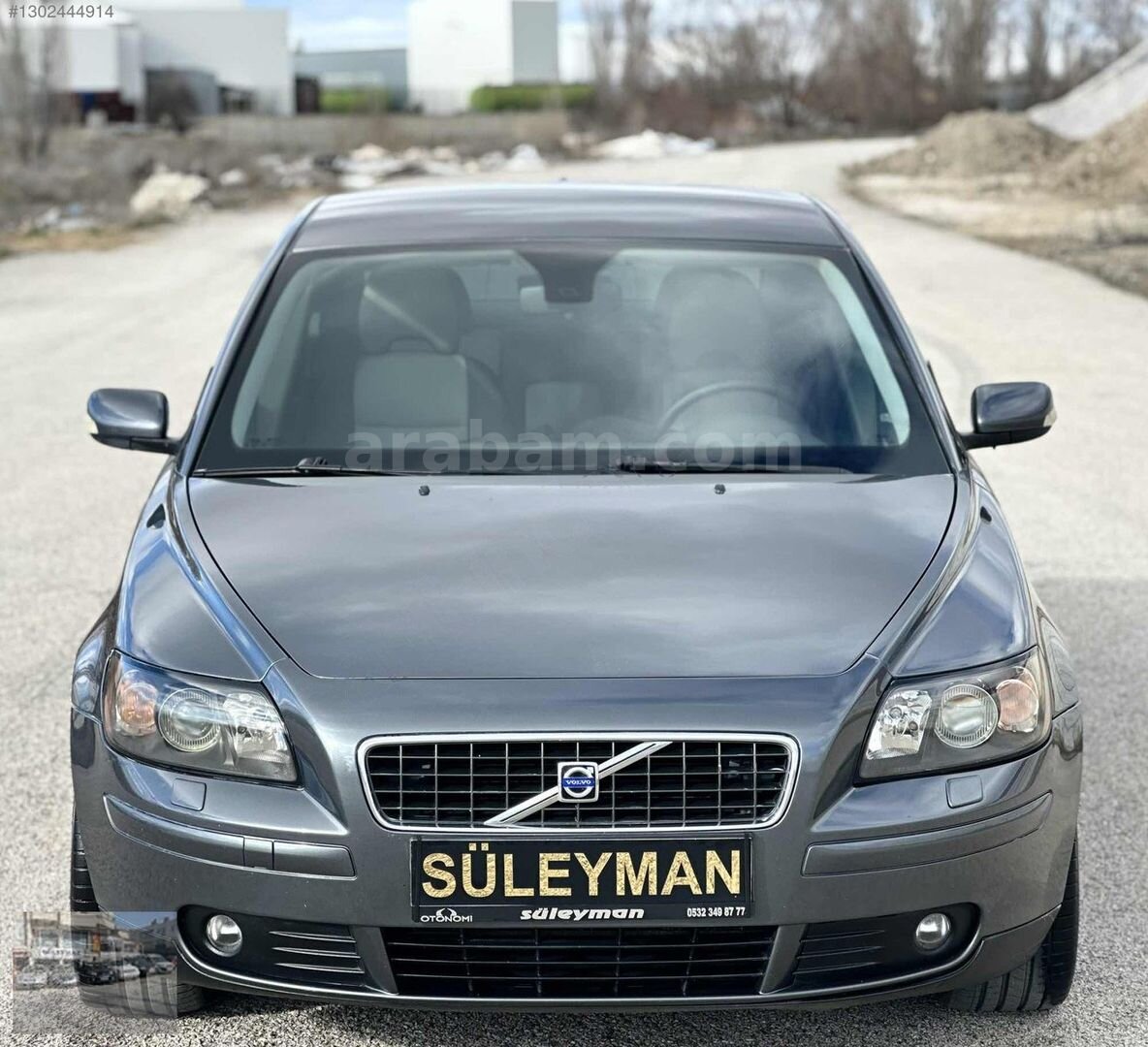 Galeriden Volvo S40 1.6 D 2006 Model Ankara 206.000 km Gri 5