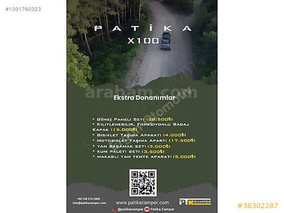 Patika çekme karavan
