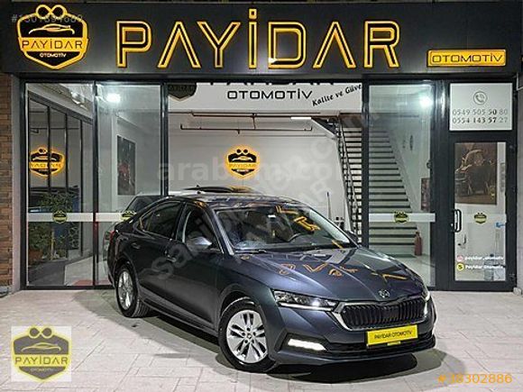 PAYİDAR'DAN 2021 SKODA OCTAVİA 1.0 e-Tec ELİTE EXTRALI K.K TKSİT