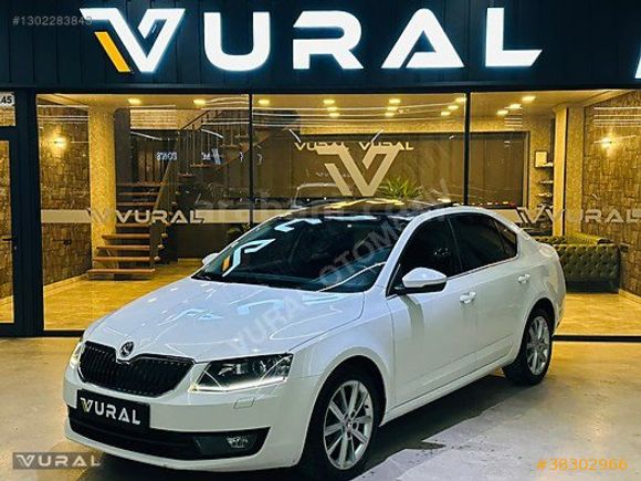 VURAL OTOMOTIV/2015 SKODA OCTAVİA CAM TVN HATASIZ BOYASIZ