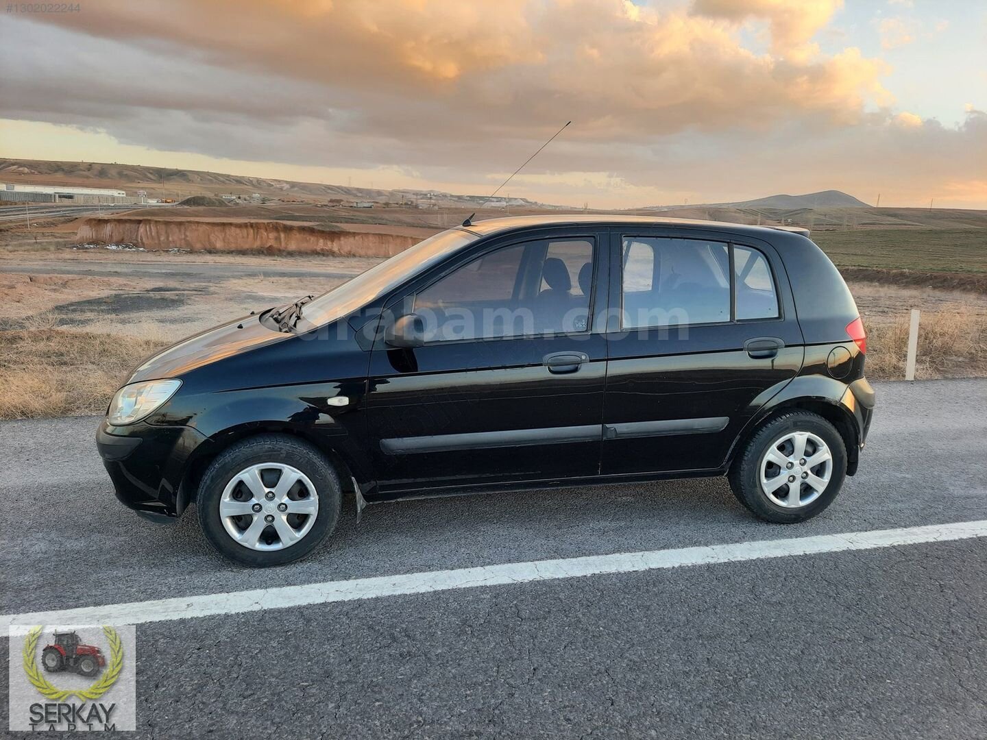 Galeriden Hyundai Getz 1.5 CRDi VGT Start 2008 Model Nevşehir 236.000 km Siyah 2