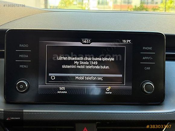 BOYASIZ 2022 SKODA SCALA 1.0 TSİ ELİTE DSG VİTES