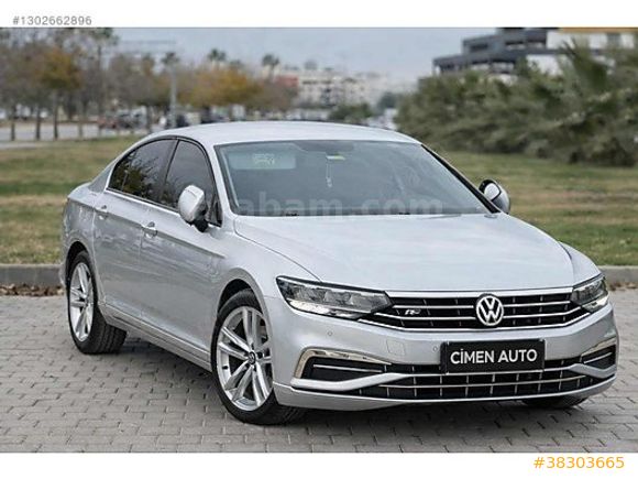 VW PASSAT-2019-127 BİN KM-BOYASIZ-R LİNE-YENİ DİREKSİYON ve LOGO