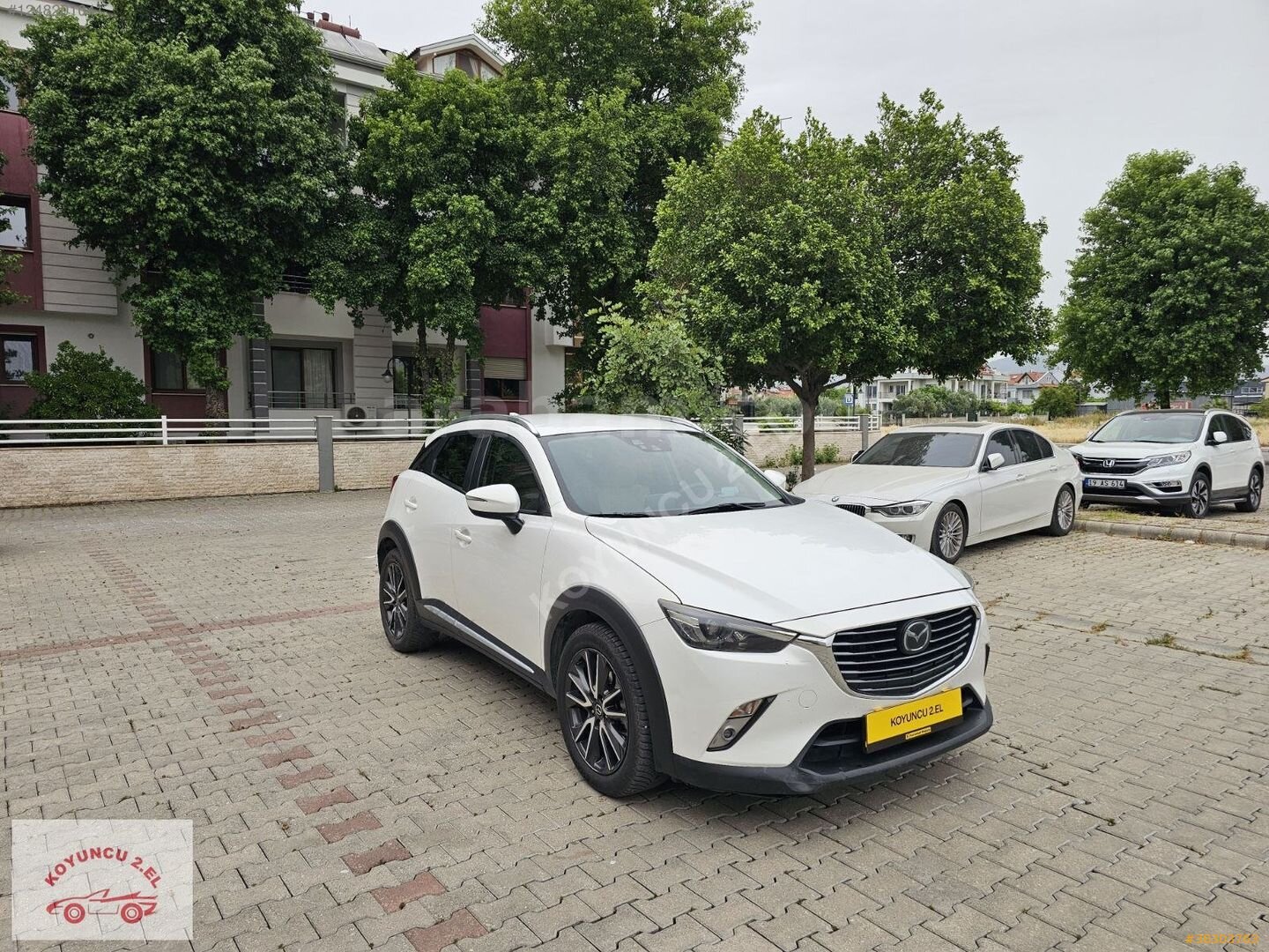 Mazda CX-3 1.5 SKY-D 4AWD Power Sense Beyaz Deri Döşeme Otomatik 1