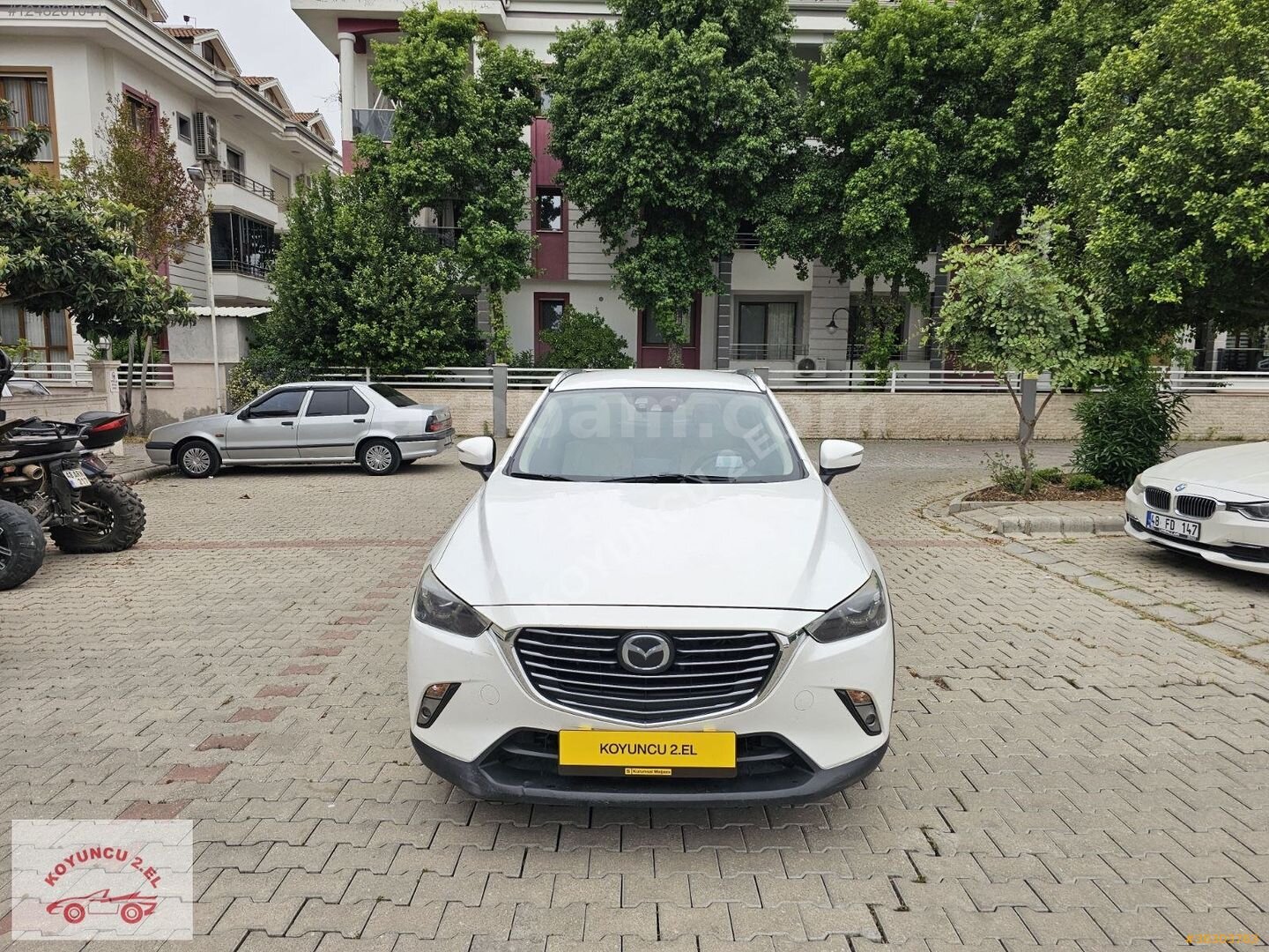 Mazda CX-3 1.5 SKY-D 4AWD Power Sense Beyaz Deri Döşeme Otomatik 2