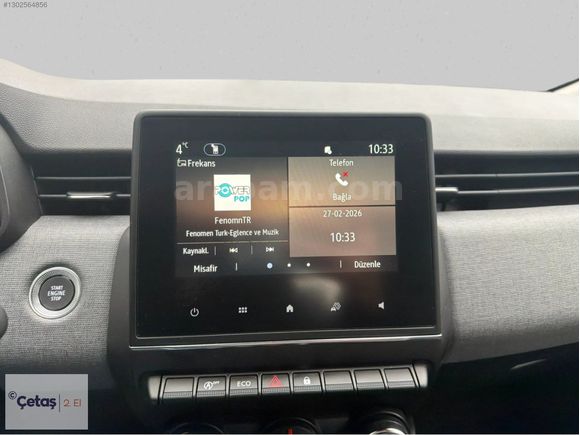 ÇETAŞ RENAULT MAHMUTBEY'DEN 2025 CLİO EVO BOYASIZ 27.000 KM