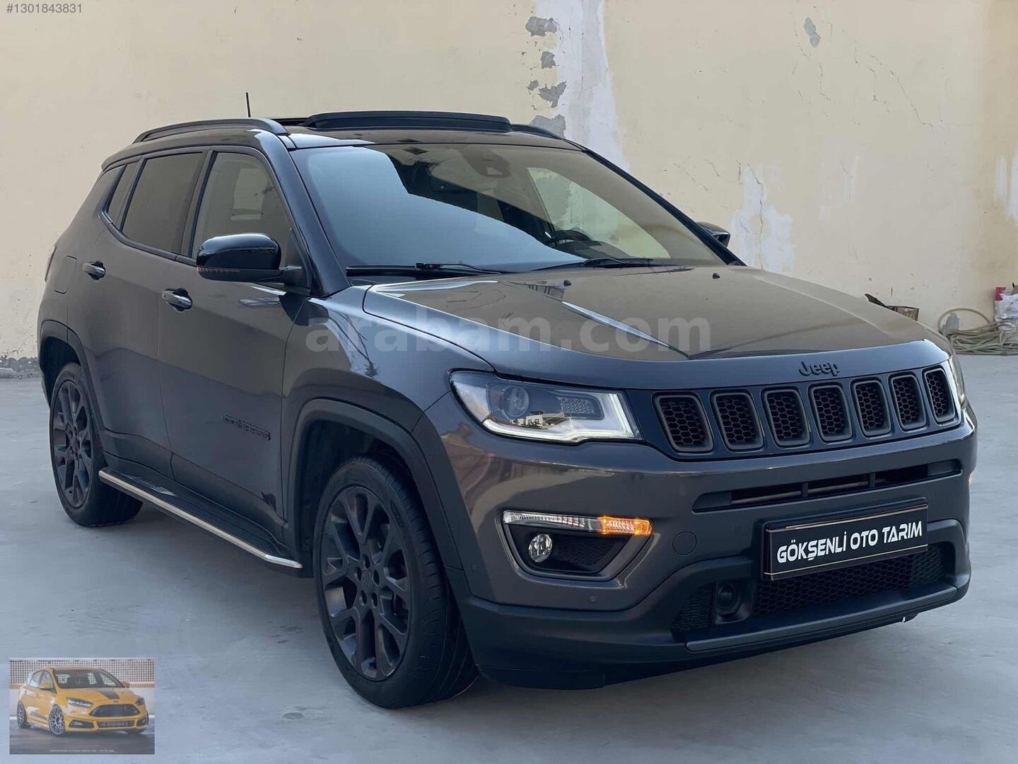 Galeriden Jeep Compass 1.3 GSE S Limited 2021 Model Osmaniye 65.000 km Gri 4