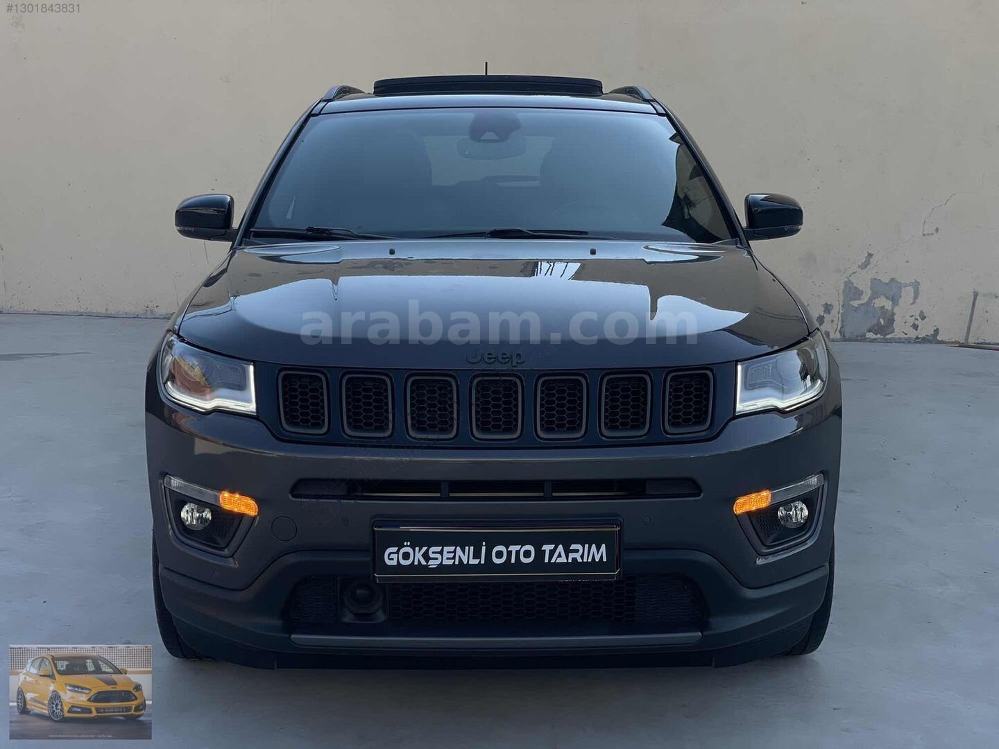 Galeriden Jeep Compass 1.3 GSE S Limited 2021 Model Osmaniye 65.000 km Gri 2