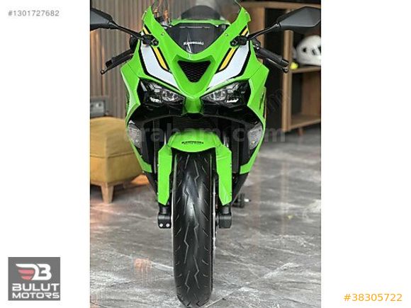 Galeriden Kawasaki Ninja ZX 6R 2025 Model Ankara 6.001 km Yeşil