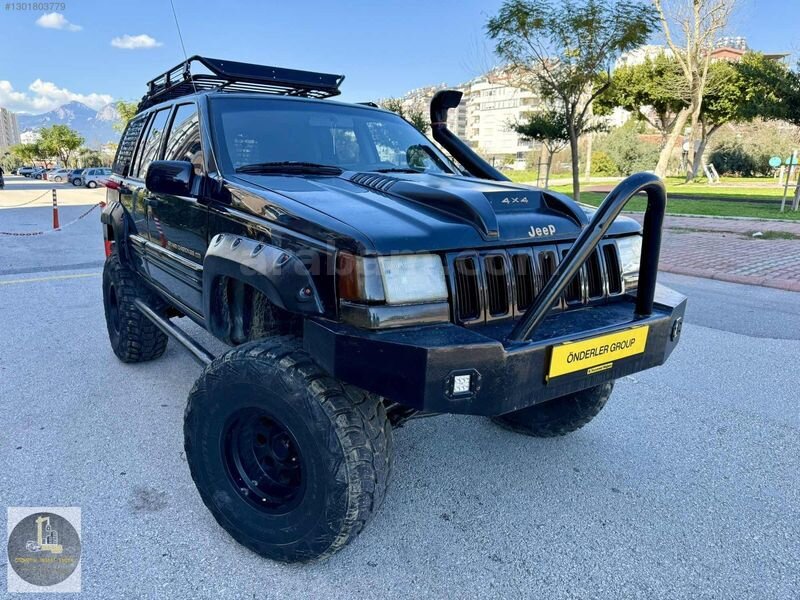 Galeriden Jeep Grand Cherokee 5.2 Limited 1998 Model Antalya 185.000 km Siyah