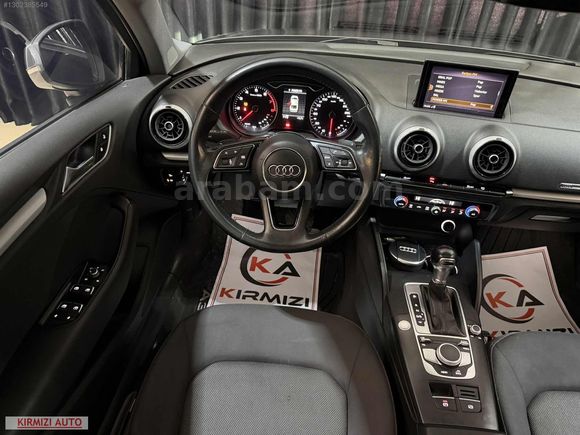 KIRMIZI AUTO'DN 2o2o AUDI A3 35 TFSI DYNAMIC BOYASIZ CAM TAVAN