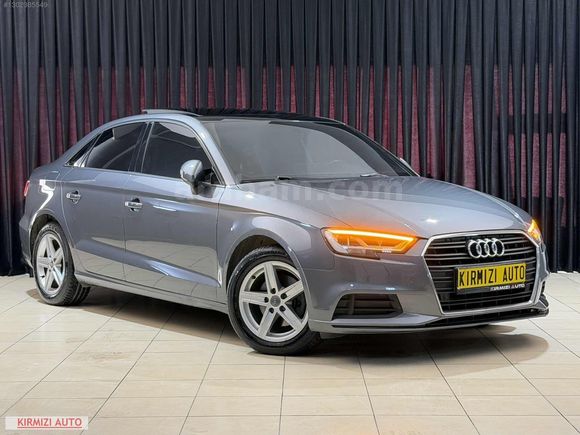 KIRMIZI AUTO'DN 2o2o AUDI A3 35 TFSI DYNAMIC BOYASIZ CAM TAVAN