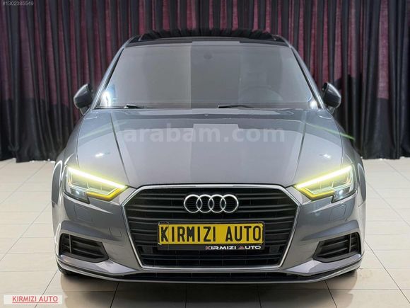 KIRMIZI AUTO'DN 2o2o AUDI A3 35 TFSI DYNAMIC BOYASIZ CAM TAVAN