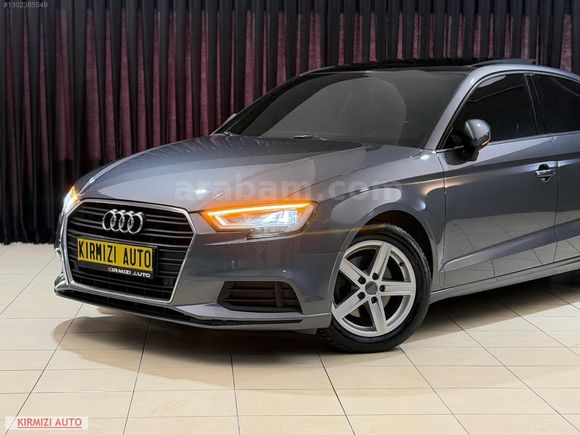 KIRMIZI AUTO'DN 2o2o AUDI A3 35 TFSI DYNAMIC BOYASIZ CAM TAVAN