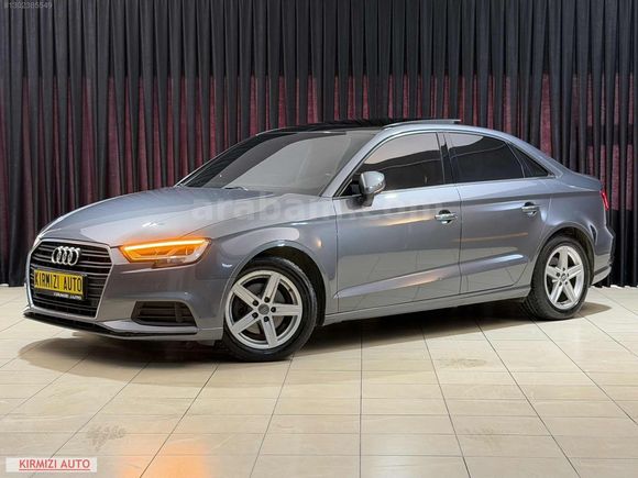 KIRMIZI AUTO'DN 2o2o AUDI A3 35 TFSI DYNAMIC BOYASIZ CAM TAVAN