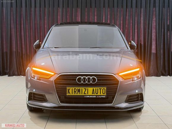 KIRMIZI AUTO'DN 2o2o AUDI A3 35 TFSI DYNAMIC BOYASIZ CAM TAVAN