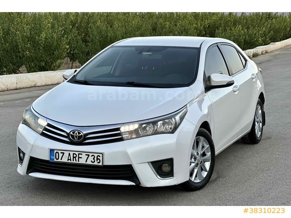 Galeriden Toyota Corolla 1.4 D-4D Advance 2016 Model Antalya
