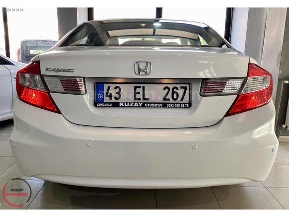 2012 CİVİC DEĞİŞENSİZ BOYASIZ MANUEL 121.KM