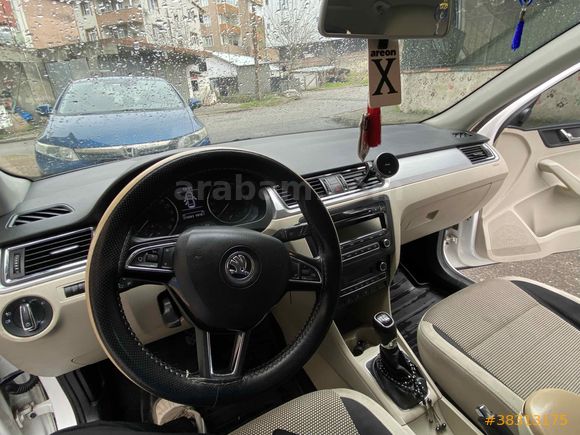 Sahibinden Skoda Rapid 1.6 TDI Elegance 2014 Model 