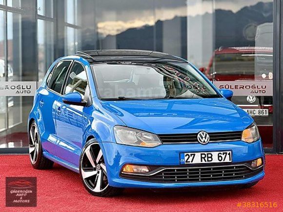 GÜLEROĞLUNDAN HATASIZ 2015 VW POLO 1.2 BMT COMFORT DSG CAM TAVAN