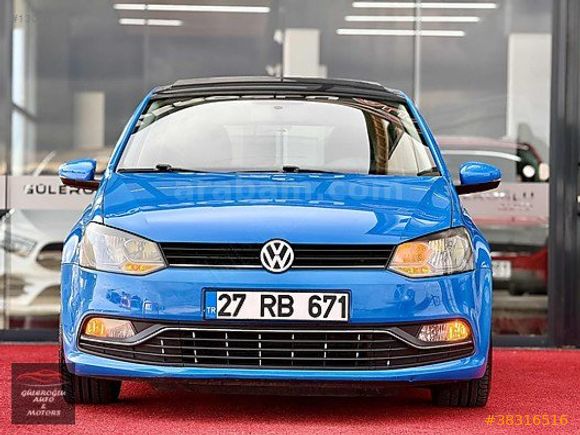 GÜLEROĞLUNDAN HATASIZ 2015 VW POLO 1.2 BMT COMFORT DSG CAM TAVAN