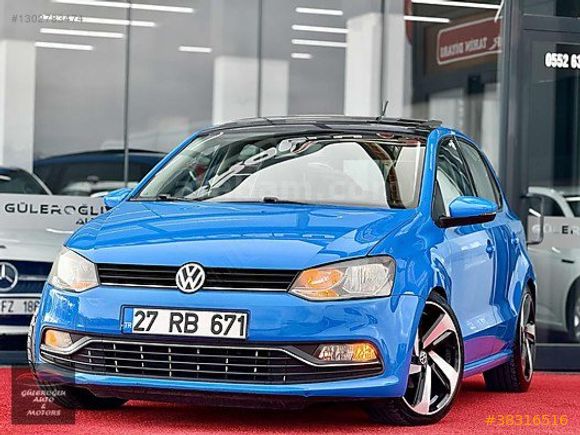 GÜLEROĞLUNDAN HATASIZ 2015 VW POLO 1.2 BMT COMFORT DSG CAM TAVAN
