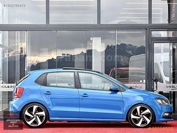 GÜLEROĞLUNDAN HATASIZ 2015 VW POLO 1.2 BMT COMFORT DSG CAM TAVAN