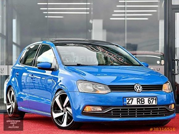 GÜLEROĞLUNDAN HATASIZ 2015 VW POLO 1.2 BMT COMFORT DSG CAM TAVAN