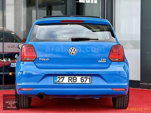 GÜLEROĞLUNDAN HATASIZ 2015 VW POLO 1.2 BMT COMFORT DSG CAM TAVAN