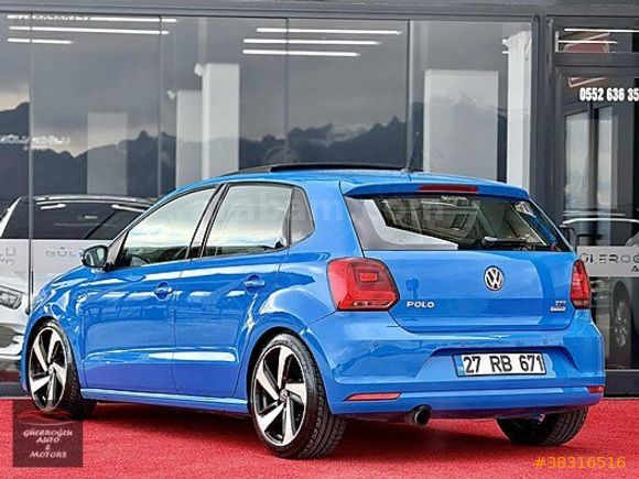 GÜLEROĞLUNDAN HATASIZ 2015 VW POLO 1.2 BMT COMFORT DSG CAM TAVAN