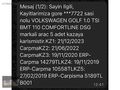 ŞEKİL'DEN 2017GOLF-EXTRA JANT
