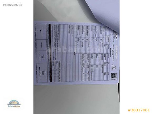 ATLAS AUTO'DAN TOYOTA+COROLLA+1.6+VİSİON+PAKET
