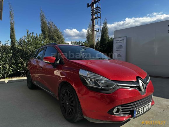 Sahibinden Renault Clio 1.5 dCi SportTourer Joy 2014 Model  215.500 km Kırmızı