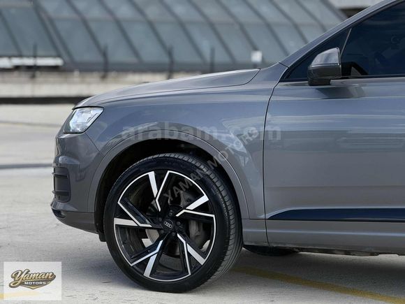 YAMAN-2017 AUDİ Q7 SLİNE+TR'DE TEK HATASIZ BLACK EDİTİON RENK
