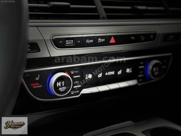 YAMAN-2017 AUDİ Q7 SLİNE+TR'DE TEK HATASIZ BLACK EDİTİON RENK