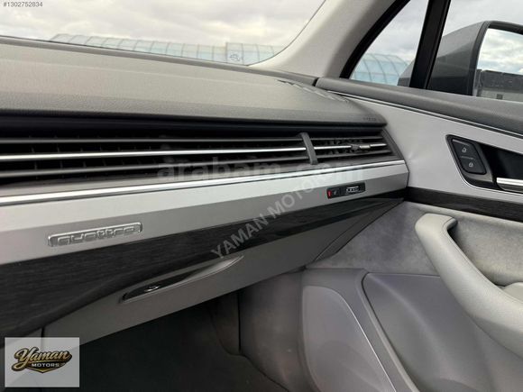 YAMAN-2017 AUDİ Q7 SLİNE+TR'DE TEK HATASIZ BLACK EDİTİON RENK