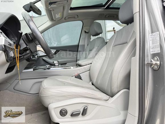 YAMAN-2017 AUDİ Q7 SLİNE+TR'DE TEK HATASIZ BLACK EDİTİON RENK