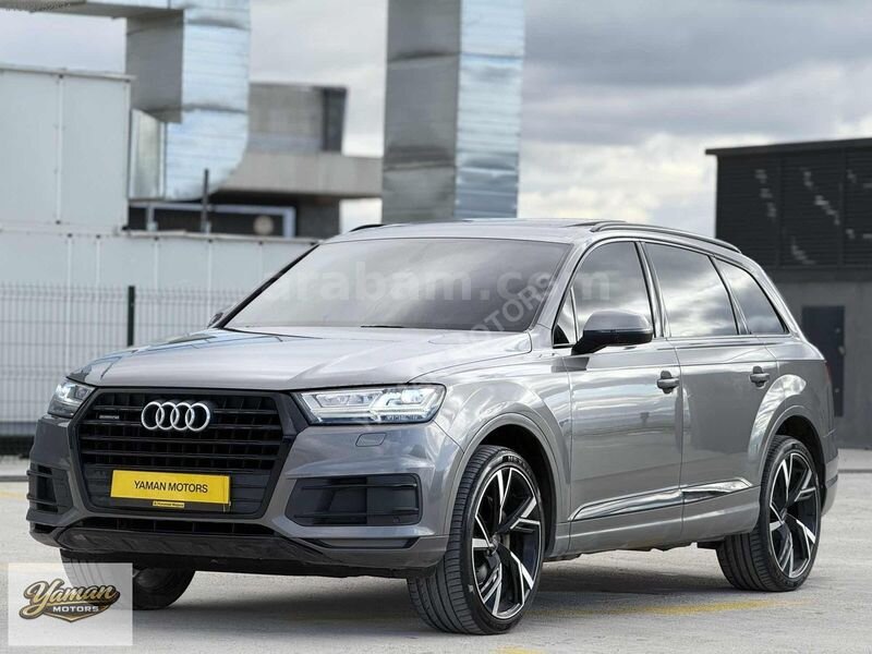 YAMAN-2017 AUDİ Q7 SLİNE+TR'DE TEK HATASIZ BLACK EDİTİON RENK 3